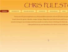 Tablet Screenshot of chrispuleston.co.uk